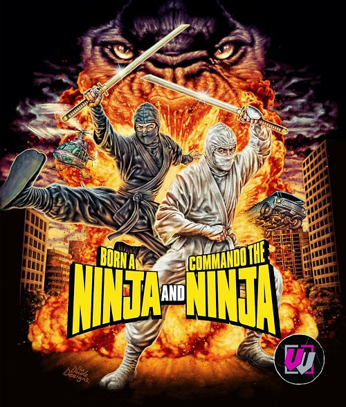 Born A Ninja + Commando The Ninja Collectors Edition New Blu-ray Presale
