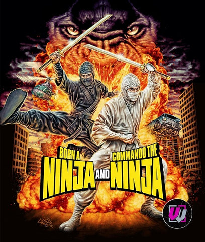 Born A Ninja + Commando The Ninja Collectors Edition New Blu-ray Presale