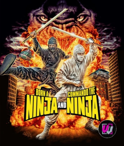 Born a Ninja + Commando the Ninja Double Feature New Region B Blu-ray Presale