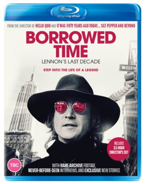 Borrowed Time Lennons Last Decade (John Lennon Tariq Ali) Reg B Blu-ray Presale