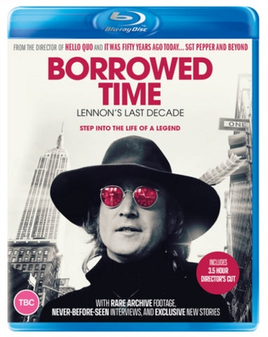 Borrowed Time Lennons Last Decade (John Lennon Tariq Ali) Reg B Blu-ray Presale