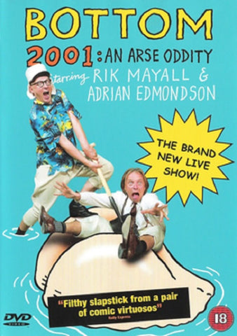 Bottom Live An Arse Oddity (Adrian Edmondson Rik Mayall) New Region 4 DVD