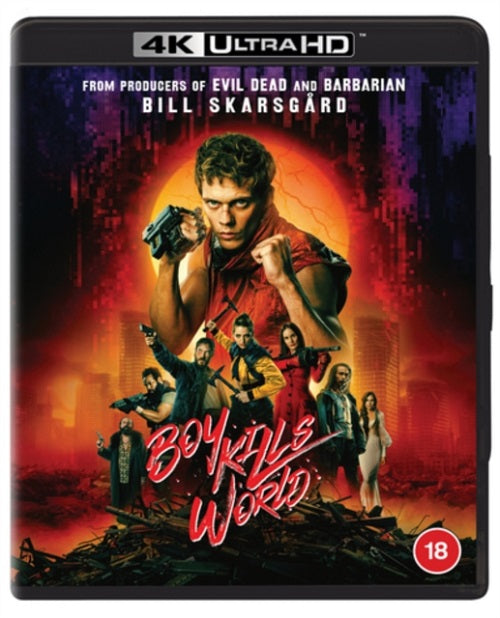 Boy Kills World (Bill Skarsgard Famke Janssen) New 4K Ultra HD Region B Blu-ray