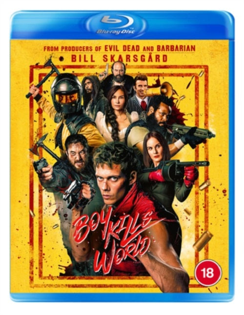 Boy Kills World (Bill Skarsgard Famke Janssen Jessica Rothe) Region B Blu-ray