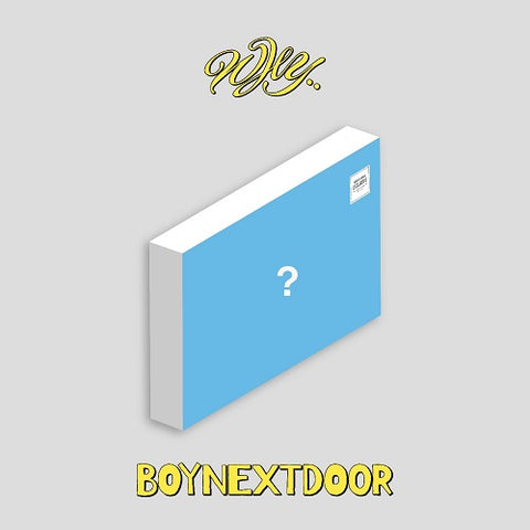 Boynextdoor WHY (MOODY ver.) New CD + Sticker + Photos + Photo Cards + Poster
