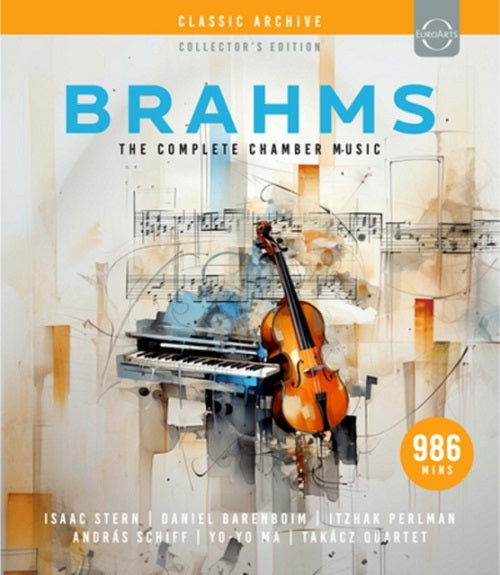 Brahms The Complete Chamber Music Collectors Edition New Region B Blu-ray