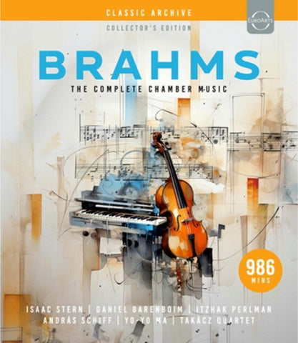 Brahms The Complete Chamber Music Collectors Edition New Region B Blu-ray