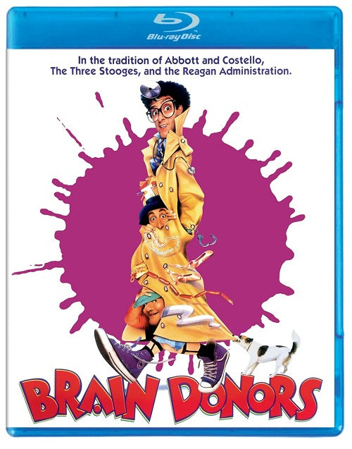 Brain Donors (John Turturro Mel Smith Nancy Marchand Bob Nelson) New Blu-ray