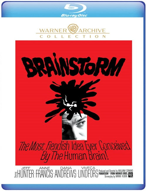 Brainstorm 1965 (Jeffrey Hunter Anne Francis Dana Andrews) Blu-ray Presale