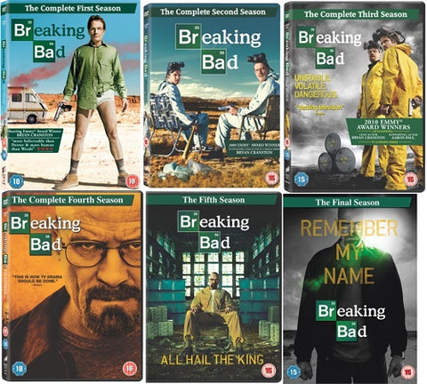 Breaking Bad The Complete Series Seasons 1-6  New Region 2 DVD