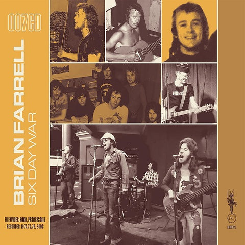 Brian Farrell Six Day War New CD Presale
