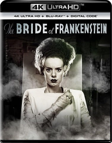 Bride of Frankenstein (Boris Karloff) New 4K Mastering Blu-ray + Digital