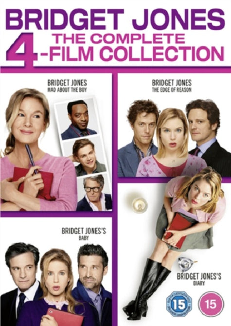 Bridget Jones The Complete 4 film Collection (Renee Zellweger) New DVD Presale
