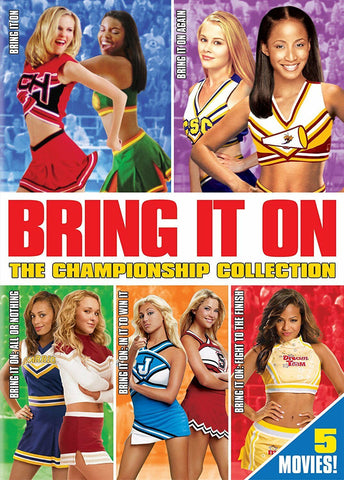 Bring It On The Championship Collection 1 2 3 4 5 Kirsten Dunst New Region 1 DVD