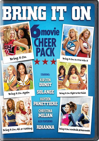 Bring It On 6 Movie Cheer Pack (Kirsten Dunst Anne Judson-Yager) Region 1 DVD