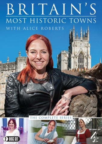 Britain's Most Historic Towns Series 1 2xDiscs Season New Region 2 DVD Britains