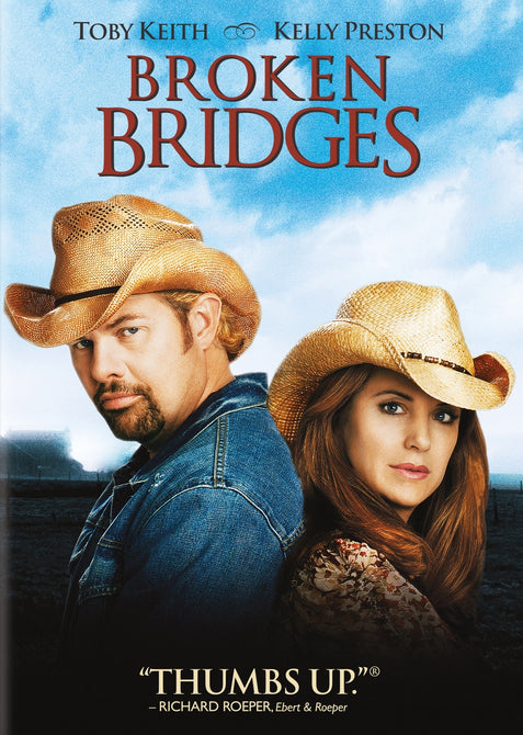 Broken Bridges (Toby Keith, Kelly Preston, Burt Reynolds) New Region 1 DVD