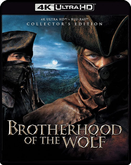 Brotherhood of the Wolf Collectors Edition New 4K Ultra HD Blu-ray