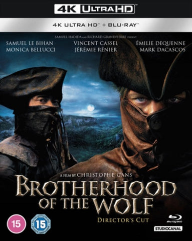 Brotherhood Of The Wolf New 4K Ultra HD Region B Blu-ray Box Set