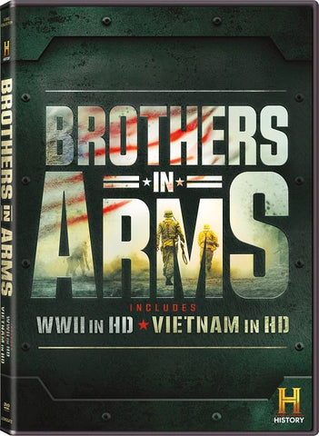 Brothers in Arms WWII and Vietnam War in HD & New DVD