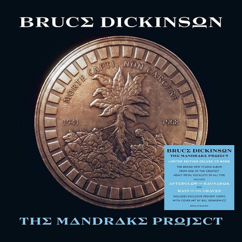 Bruce Dickinson The Mandrake Project Deluxe Edition New CD