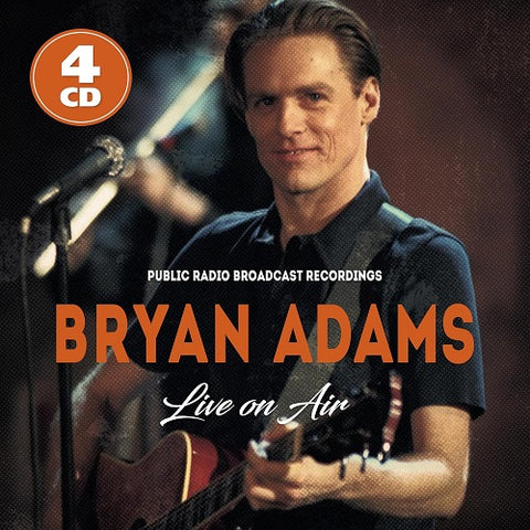 Bryan Adams Live On Air 4 Disc New CD Box Set