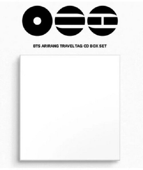 BTS ARIRANG Travel Tag CD + Booklet + Luggage Tag + Poster Box Set Presale