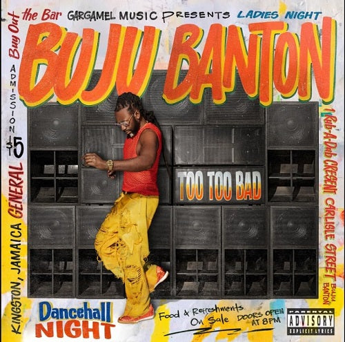 Buju Banton Too Too Bad New CD Presale