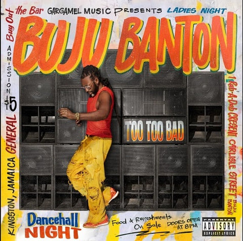 Buju Banton Too Too Bad New CD Presale