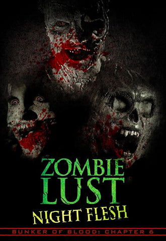Bunker Of Blood 6 Zombie Lust Night Flesh (Roy Donahue) Six New DVD