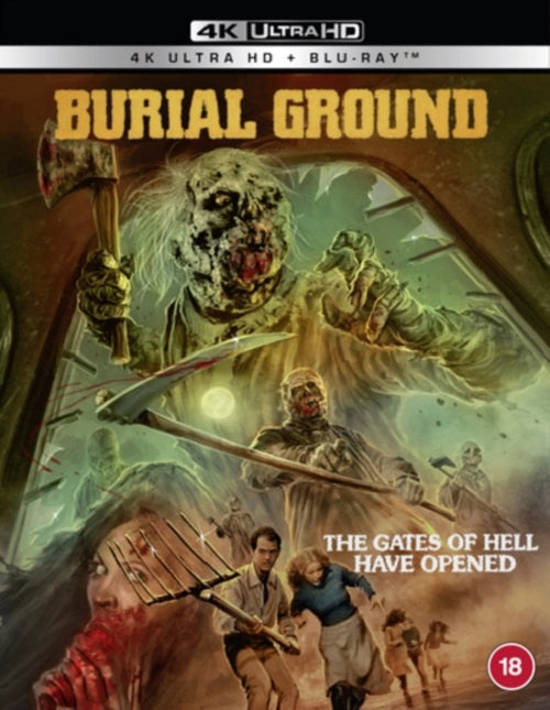 Burial Ground (Anna Valente Roberto Caporali) New 4K Ultra HD Region B Blu-ray