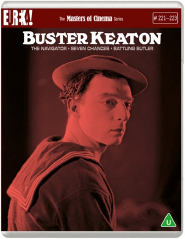 Buster Keaton The Navigator + Seven Chances + Battling Butler Region B Blu-ray