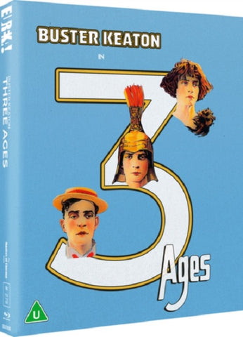 Buster Keaton Three Ages The Masters of Cinema Series New Region B Blu-ray