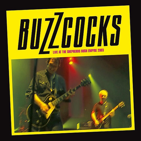 Buzzcocks Live at the Shepherds Bush Empire 2003 3 Disc New CD + DVD