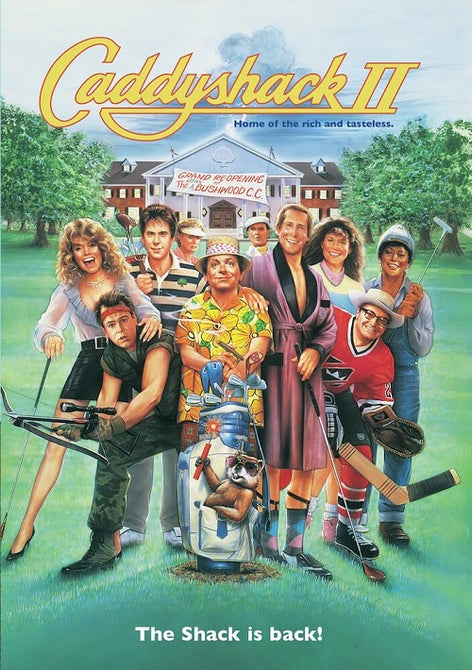 Caddyshack 2 (Robert Stack Dyan Cannon Dina Merrill) Two New DVD Presale