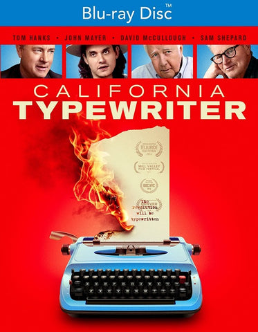 California Typewriter (Sam Shepard David McCullough Tom Hanks) New Blu-ray