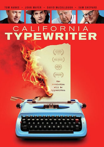 California Typewriter (Sam Shepard David McCullough Tom Hanks) New DVD