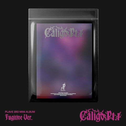 Caligo Pt 1 Fugitive Version New CD + Sticker + Photo Book + Photo + Photo Card