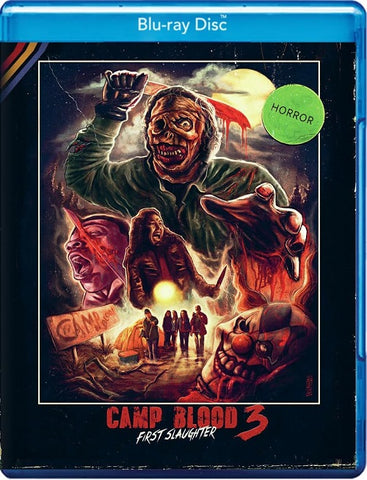 Camp Blood 3 First Slaughter (Kelsy Kaufman Sarah Ryan) Three New Blu-ray