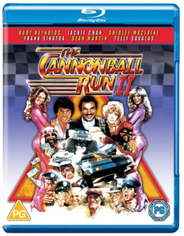 Cannonball Run II (Burt Reynolds Dom DeLuise) 2 Two New Region B Blu-ray