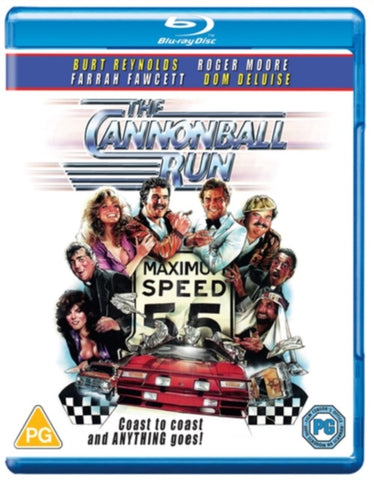 Cannonball Run (Burt Reynolds Roger Moore Farrah Fawcett) New Region B Blu-ray