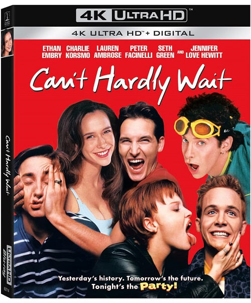 Can't Hardly Wait (Ethan Embry Lauren Ambrose) Cant New 4K Ultra HD Blu-ray