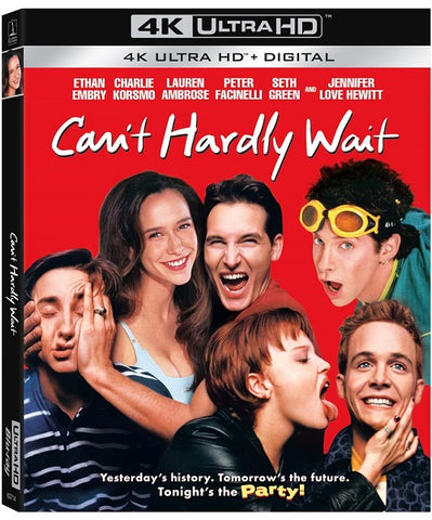 Can't Hardly Wait (Ethan Embry Lauren Ambrose) Cant New 4K Ultra HD Blu-ray