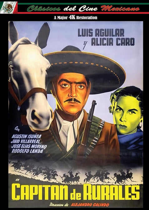 Capitan De Rurales (Agustin Isunza Julio Villarreal) New DVD Presale