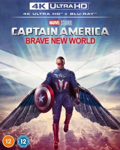 Captain America Brave New World New 4K Ultra HD Region B Blu-ray IN STOCK NOW