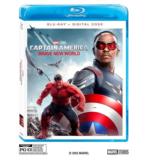 Captain America Brave New World (Anthony Mackie) New Blu-ray + Digital Presale