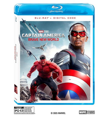 Captain America Brave New World (Anthony Mackie) New Blu-ray + Digital Presale
