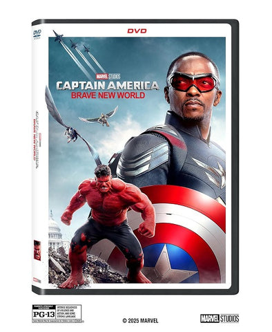 Captain America Brave New World (Anthony Mackie ) New DVD Region 4 IN STOCK NOW