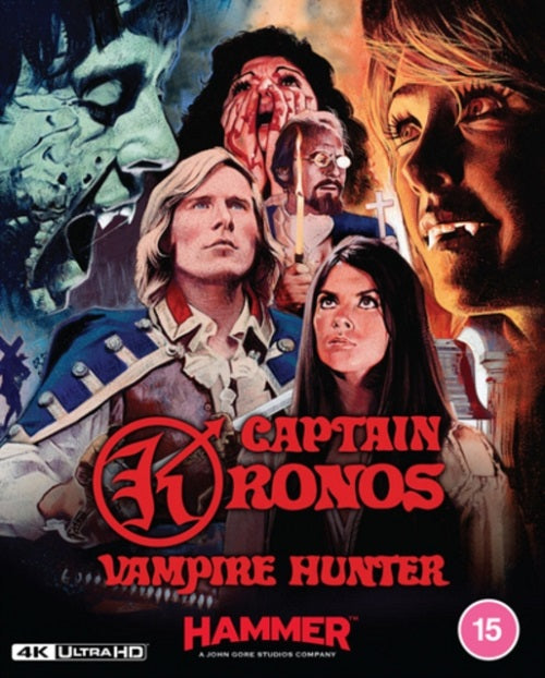 Captain Kronos Vampire Hunter New 4K Ultra HD Region B Blu-ray