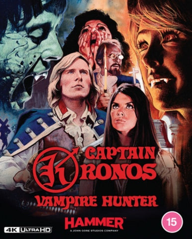 Captain Kronos Vampire Hunter New 4K Ultra HD Region B Blu-ray